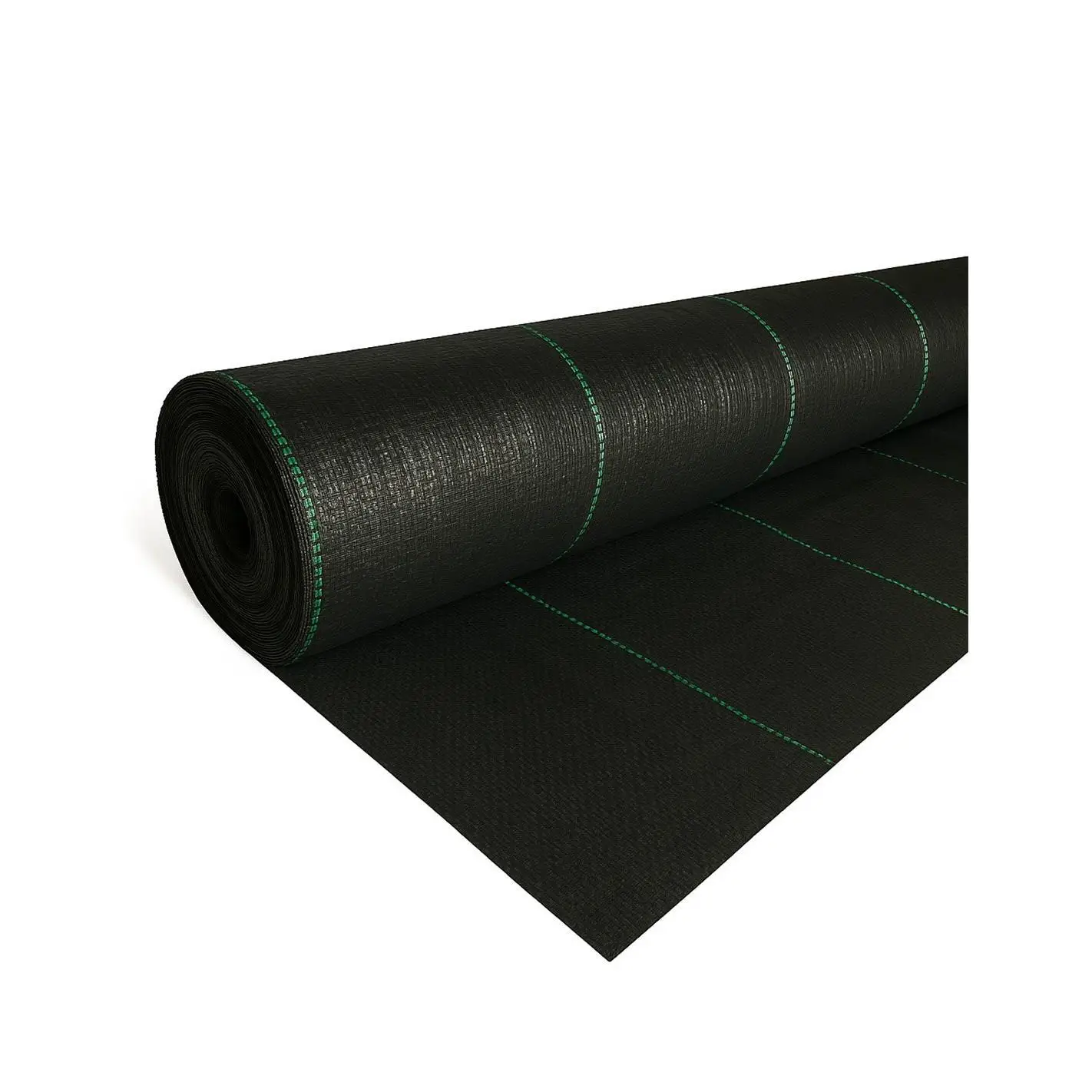 Malla Antihierbas 110g/m² | Tela Geotextil Transpirable | Control de Maleza | Protección Anti-UV Césped Artificial Jardín Huerto