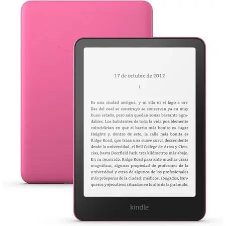 Amazon Kindle Paperwhite, 7", 16 GB, 300 ppi, Con publicidad Frambuesa