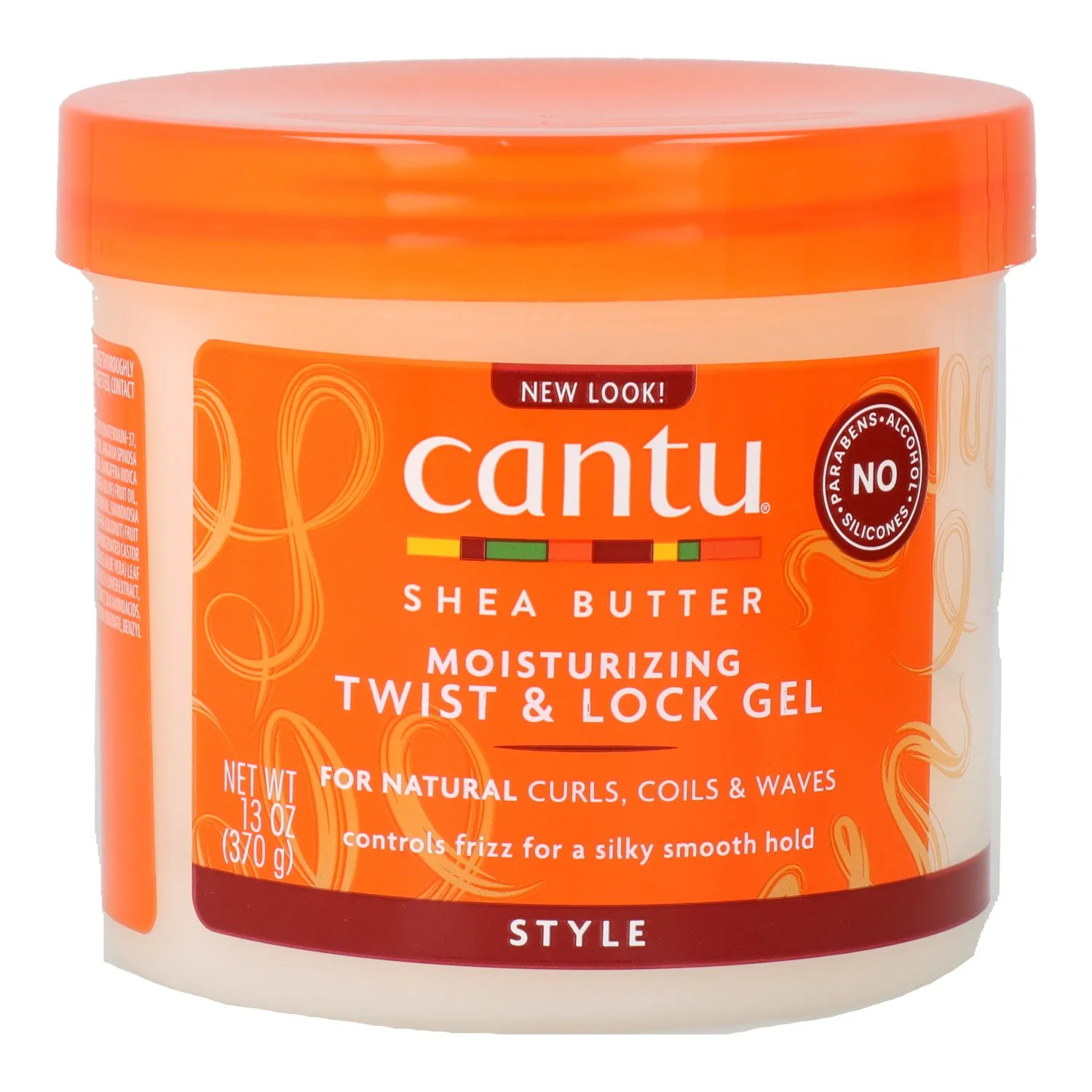 Cantu shea butter natural hair moisturizing twist & lock gel 370 gr creamy moisturizing cream for natural hair. Eliminates frizz and adds manageability by leaving soft and shiny curls.