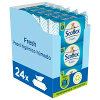 Toallitas húmedas Scottex Fresh
