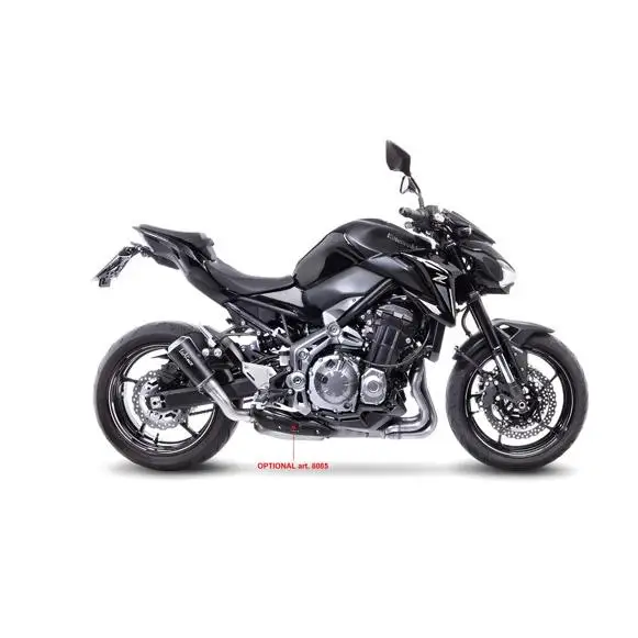Leovince Silencioso Lv-10 Black Kawasaki Z 900 17-19/a2 18-24   Ce U
