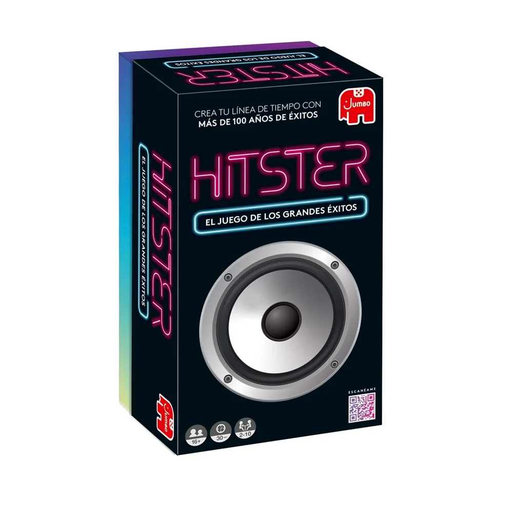 Juego Hitster ¡el juego de los grandes exitos musicales! (Diset 19888)