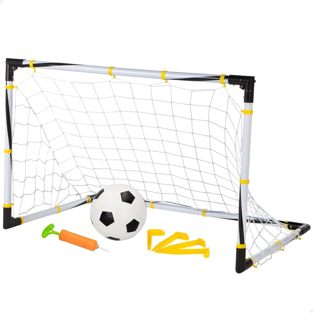 PLUSHOME Portería de Fútbol para Niños 61x29x40cm 90x59x59cm 100x70x70 Cm