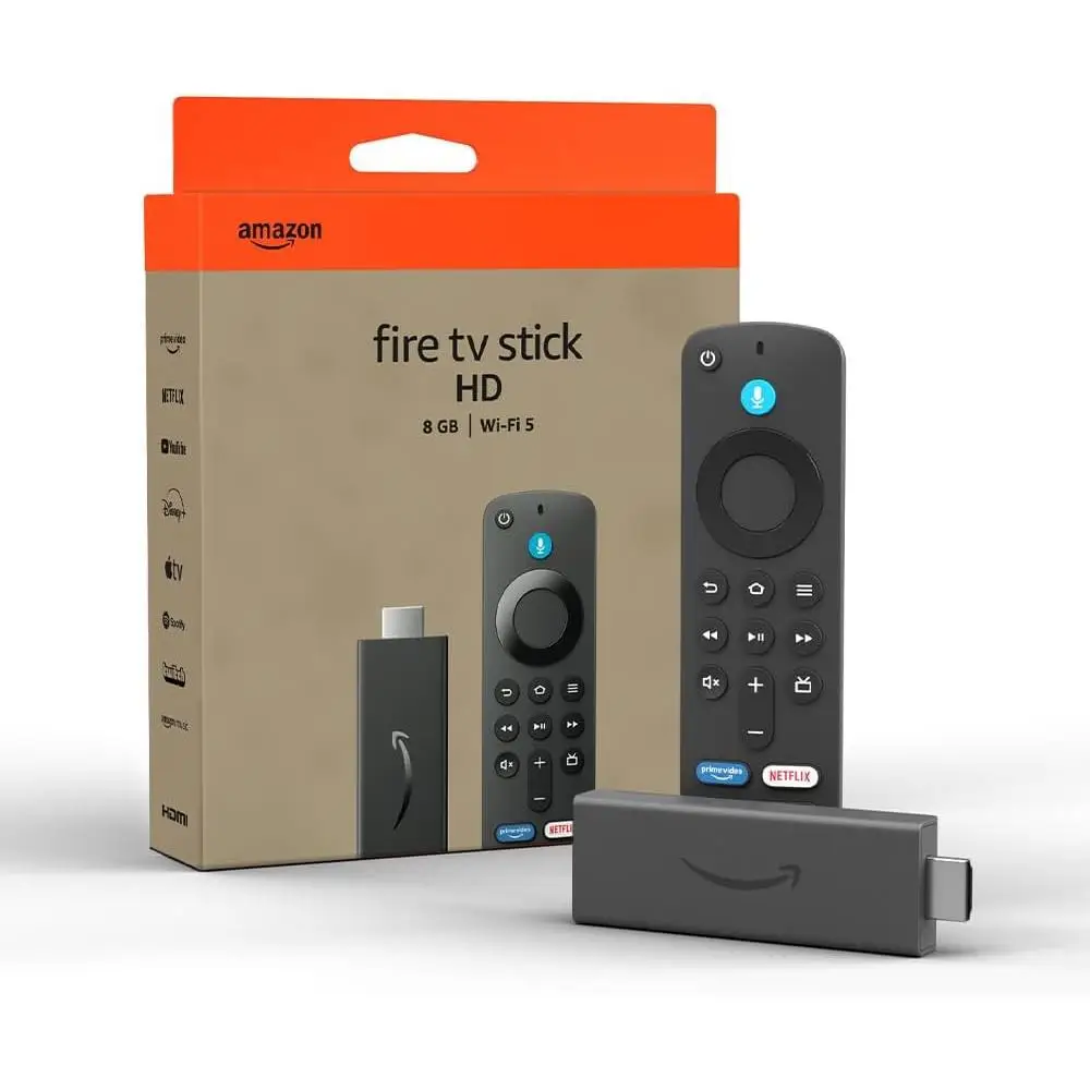 Amazon Fire TV Stick HD, 4K y 4K MAX – Streaming en Full HD y Ultra HD con Dolby Vision, HDR10+, Dolby Atmos, Wi-Fi 6, Control por Voz Alexa y Mando Incluido