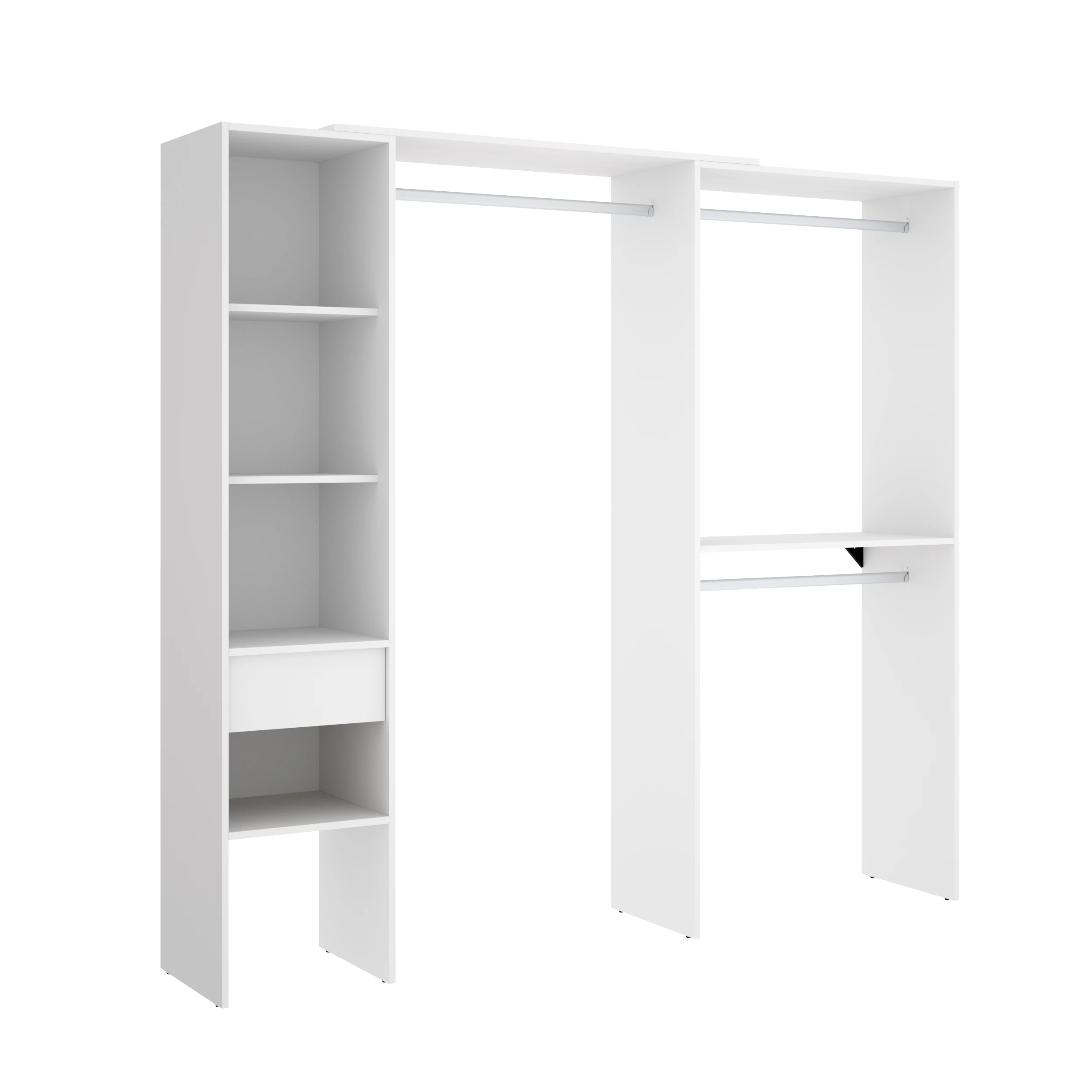 DEKIT- VESTIDOR SUIT ADAPTABLE Y EN FORMLINEAL - 160 x 187 x 40 cm - BLANCO