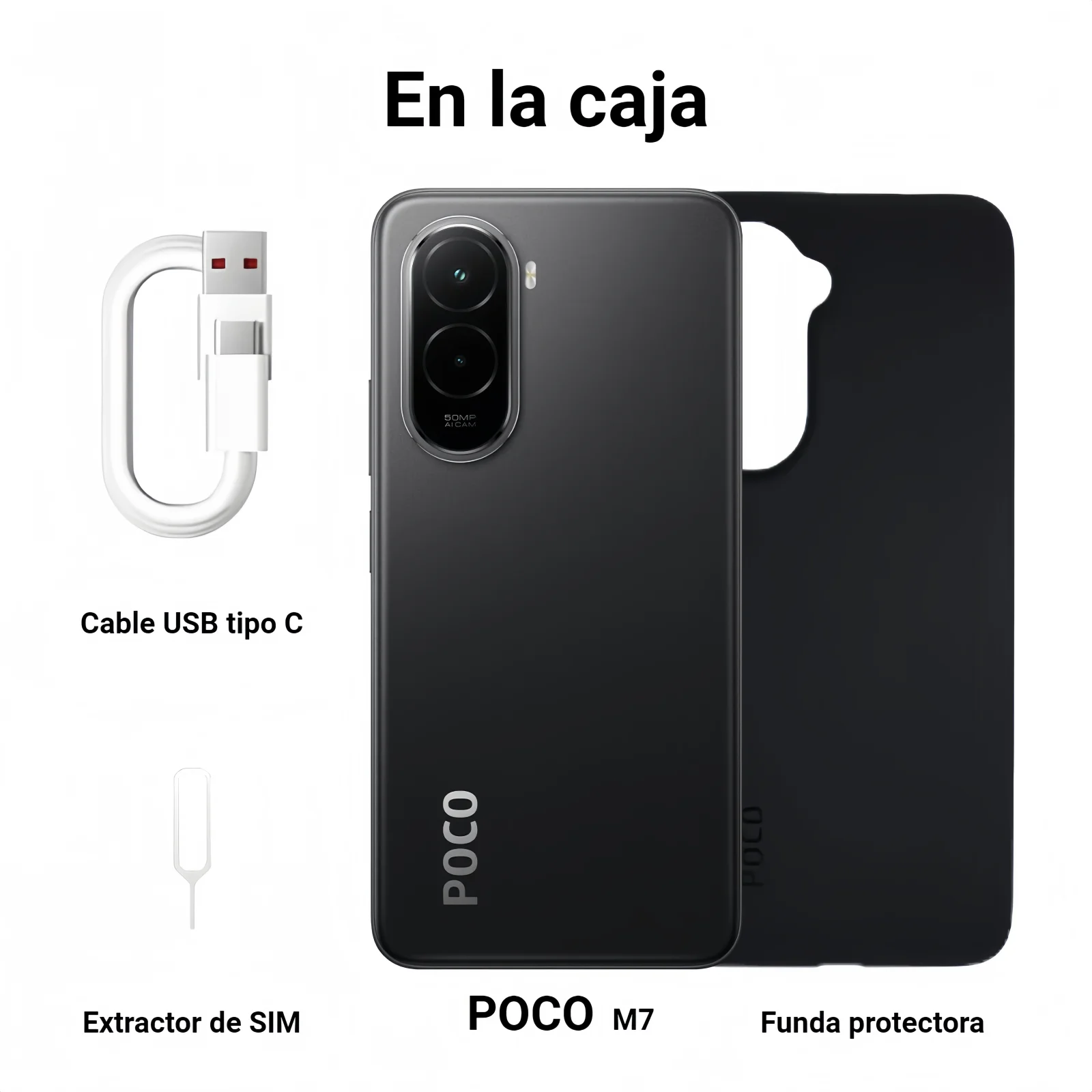 Xiaomi poco m7 4g mobile 8+256gb, 50mp ai camera, 6.9" fhd+ screen, snapdragon 685, 33w + 18w reversible charging, without charger