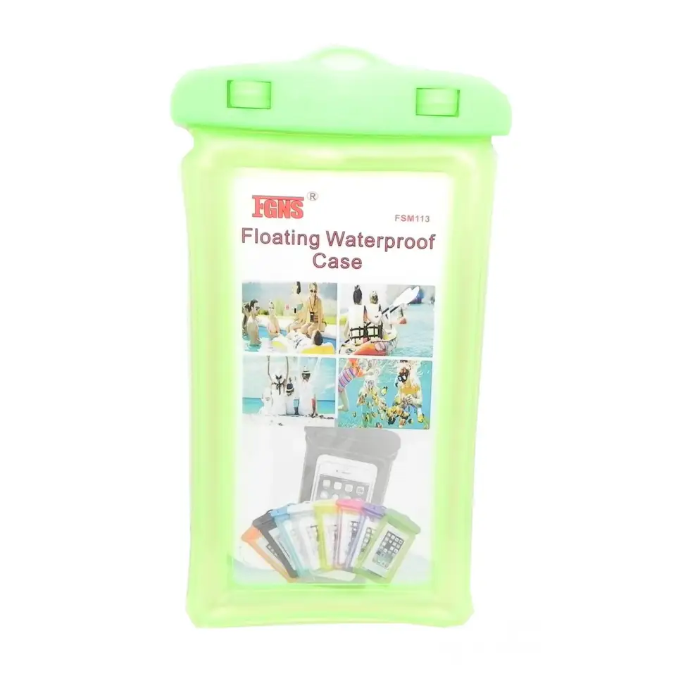 Bolsa impermeable, funda para móvil hasta 6.7" para playa, pesca, natación, surf, esquí, navegación, kayak y parque acuático (165mm x 76mm) 8