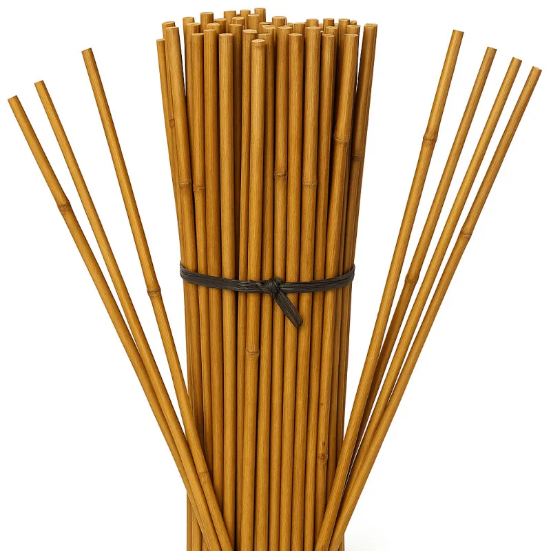 SUINGA Pack 50 Tutor de Bambu 200 cm (8-10 mm) | Varillas de bambu para Plantas y Arboles | Tutores para Tomates y Plantas trepadoras