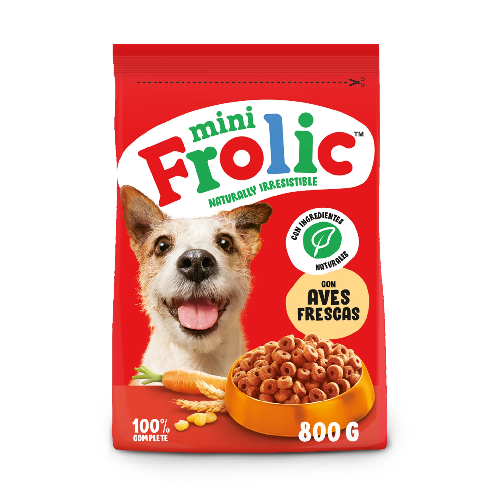 Frolic semi-wet feed for adult dogs Mini flavor Bird 5 bags 800g