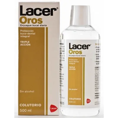 Lacer Colutorio Oro 500 Ml - Higiene Buco-dental Integral