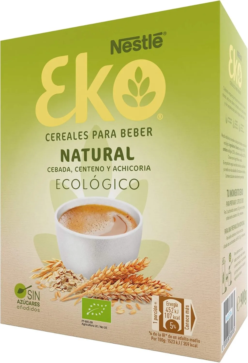 Soluble cereals for drinking NESTLE EKO-organic product-box 900grs