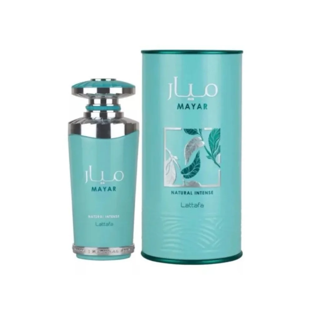 Mayar Natural Intense de Lattafa: Perfume Árabe 100% Original para Mujer, Fragancia Natural de Lujo y Sofisticación
