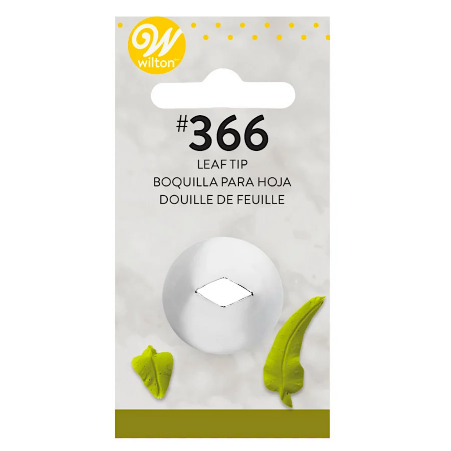 Glotomania Boquilla #366 Wilton - Hoja