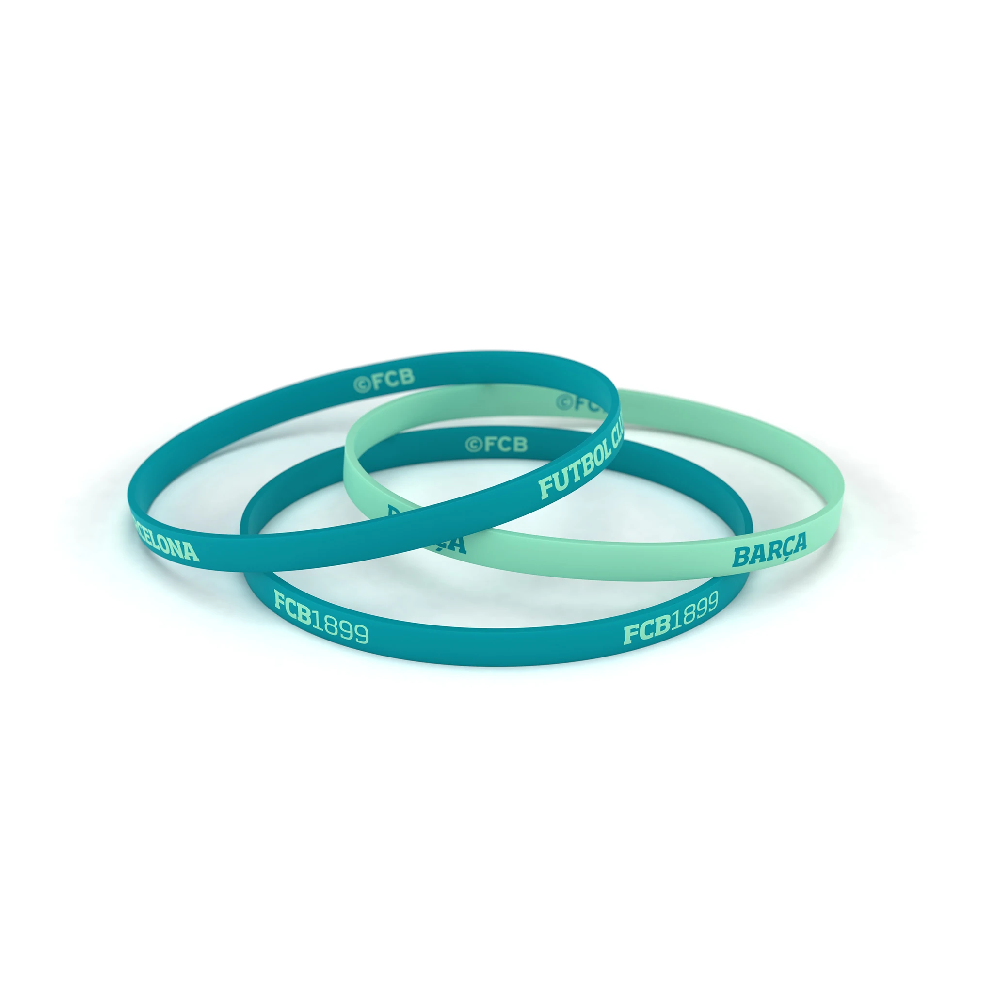 FC Barcelona Pulsera Oficial de Silicona – Tallas para Hombre, Mujer y Niño – Regalo ideal para Fans del Barça