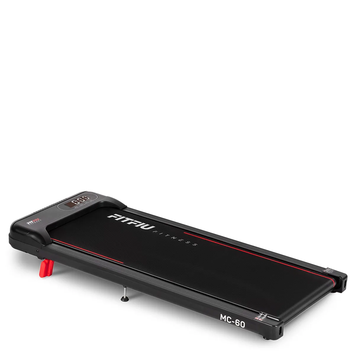 Cinta de correr y andar para debajo del escritorio de 6 km/h, superficie de 36x100cm, Control remoto, Peso máx 110kg, FITFIU Fitness MC-60