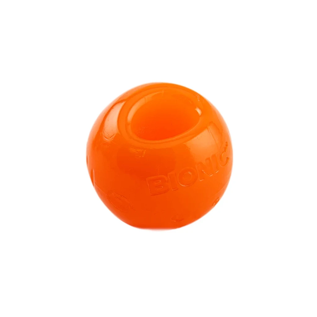 BIONIC Ball - Pelota Ultra Resistente e Interactiva para Perros Rellenable
