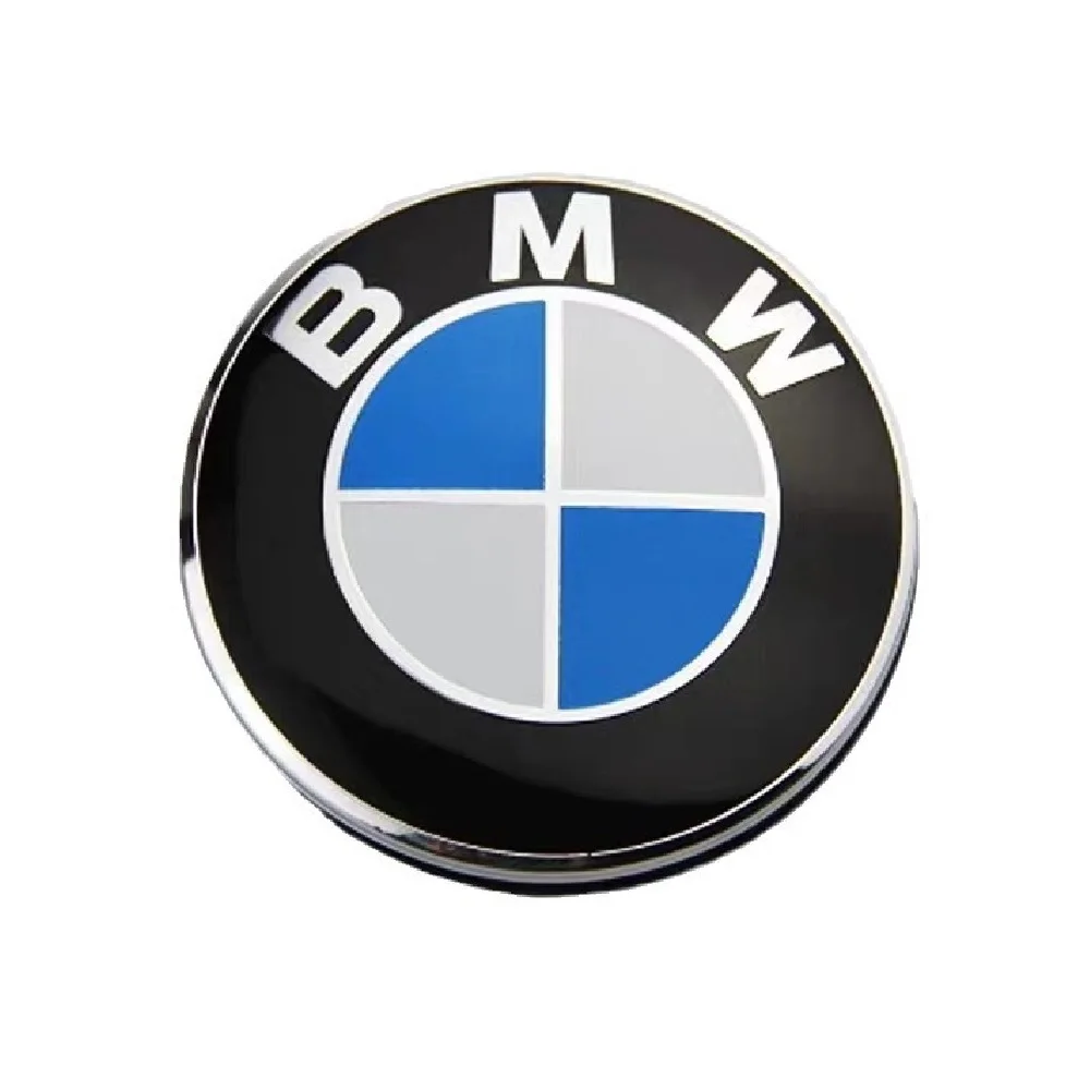 82mm 74mm for BMW E46 E39 E38 E90 E60 Z3 Z4 X3 Blue White Blue Front emblem trunk cover