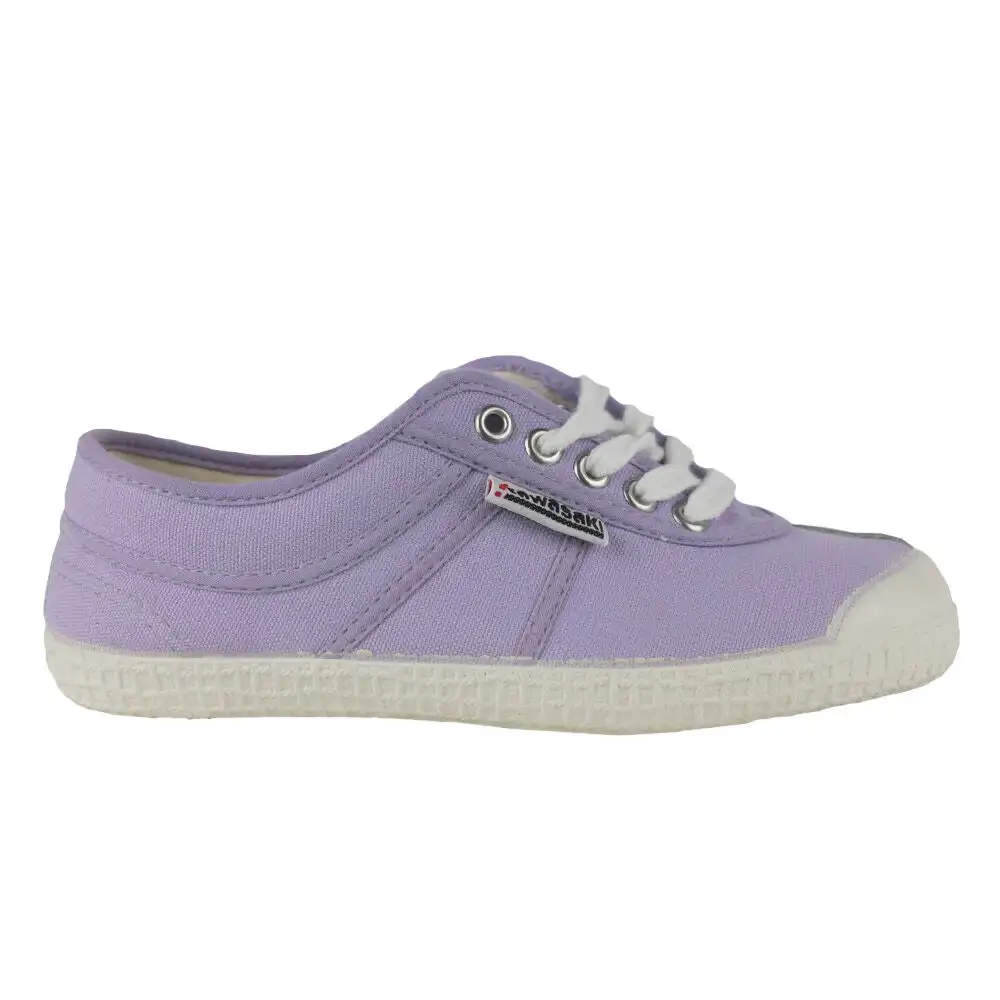 Zapatillas Kawasaki Basic 23 de Lona para Hombre - Color Púrpura Claro, Estilo Clásico y Minimalista