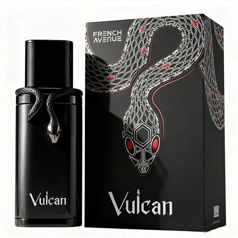 Vulcan Black Friday – Extracto de perfume masculino (frasco negro de 100 ml) – French Avenue