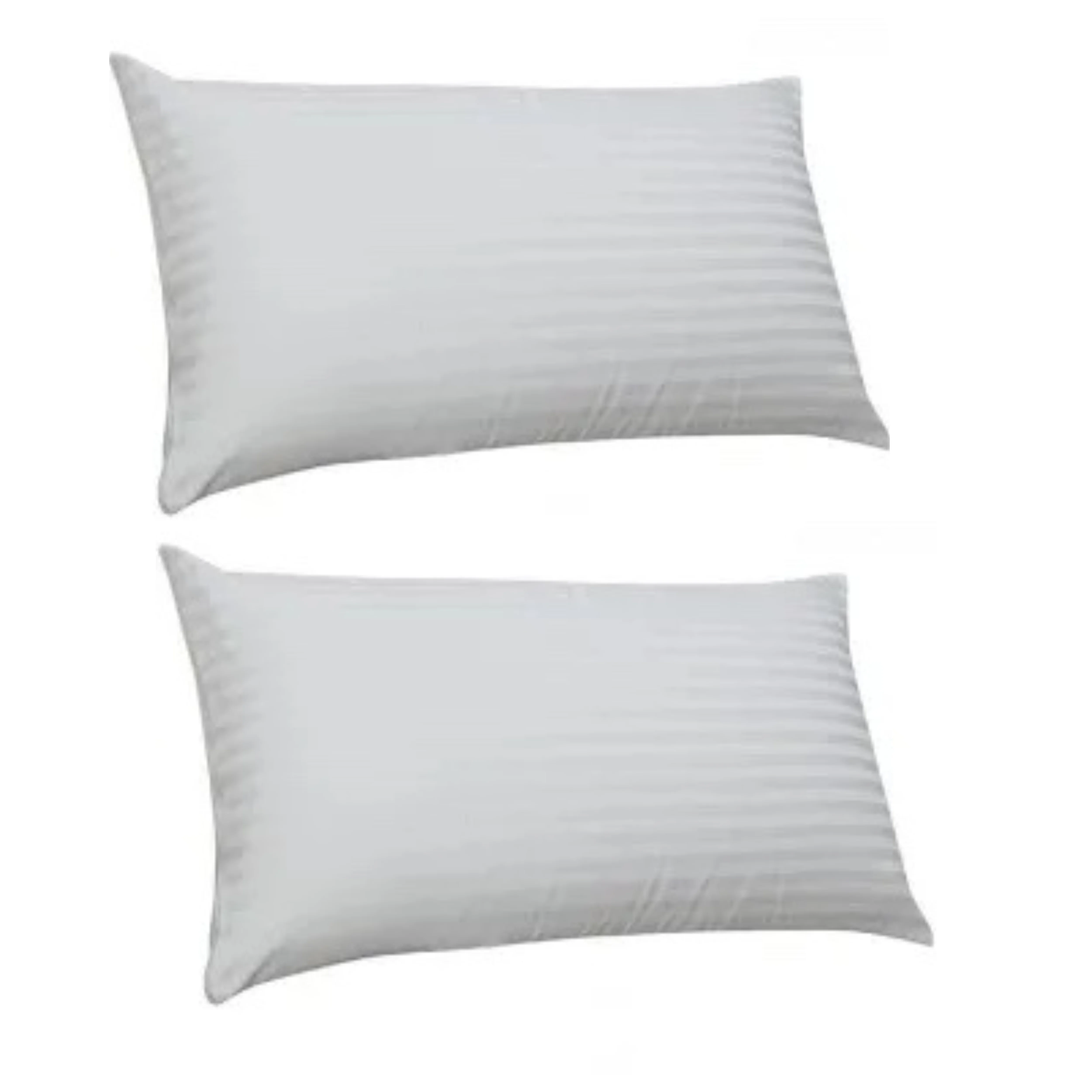 Pack 2 y 3 Funda Almohada 100% algodón, Blanca, Hipoalergénica, Suave, Cremallera, Natural, Fabricada en España, Confortable, Resistente al Uso, Facilita la Transpiración