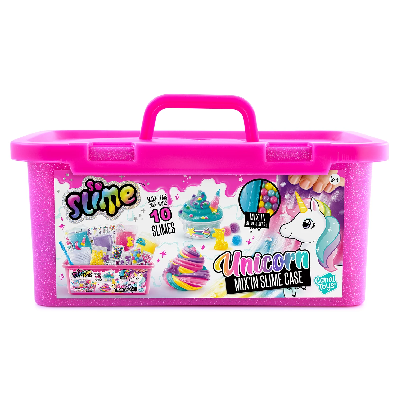 Unicorn briefcase - unicorn case - so slime - canal toys - ssc260