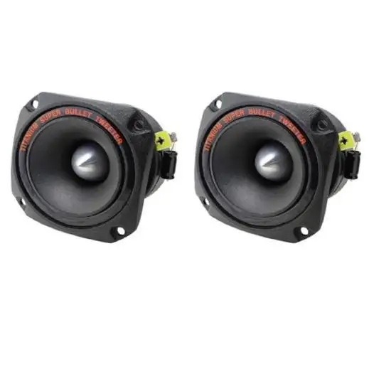 Altavoz Tweeter 190W rms,pico 380W, 2 unidades,  automovil, baffles