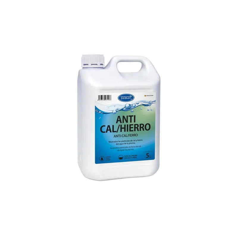 Tamar Antical/Hierro para Piscina 5L - Neutralizador de Cal y Hierro