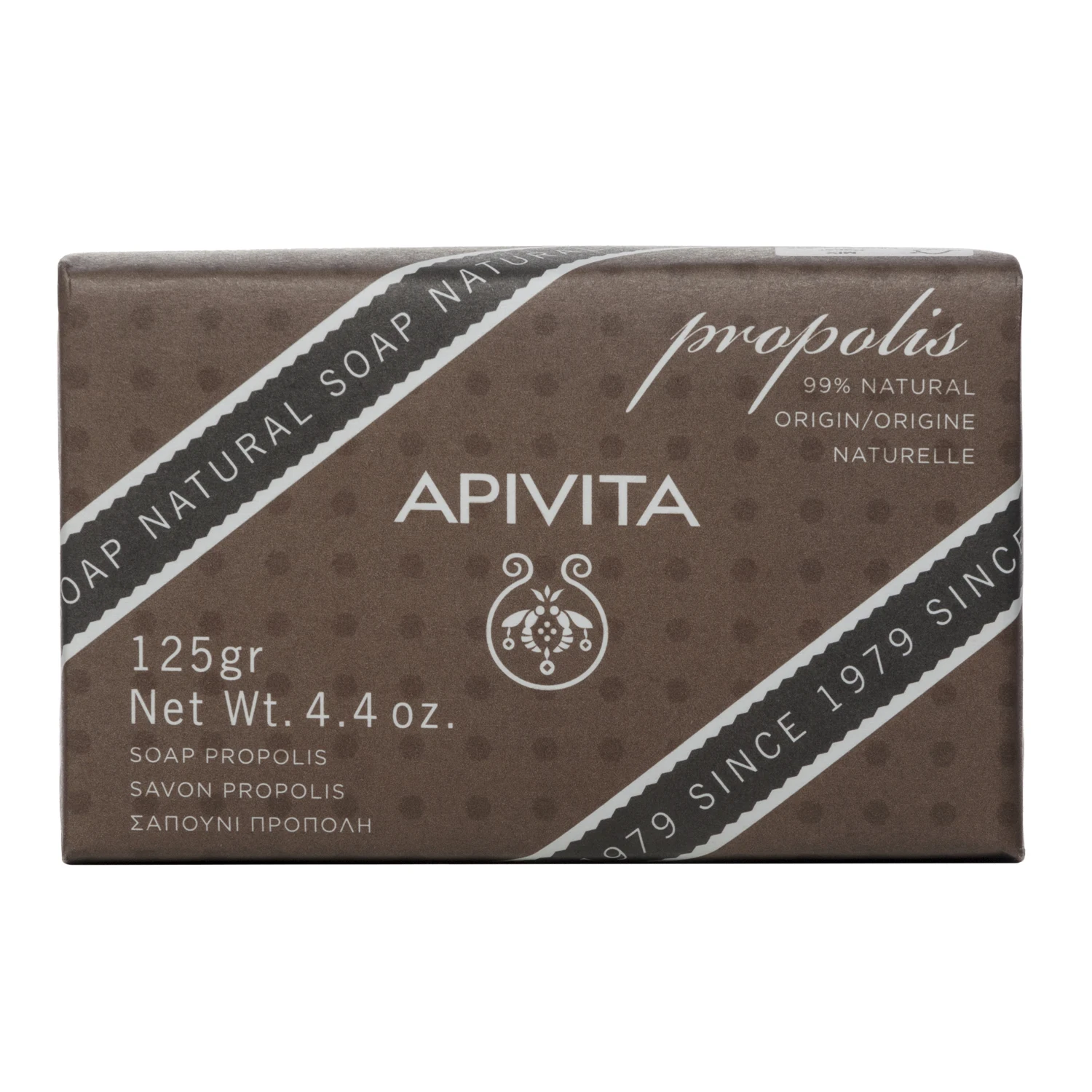 APIVITA NATURAL SOAP Pastilla de Jabón con Propóleo