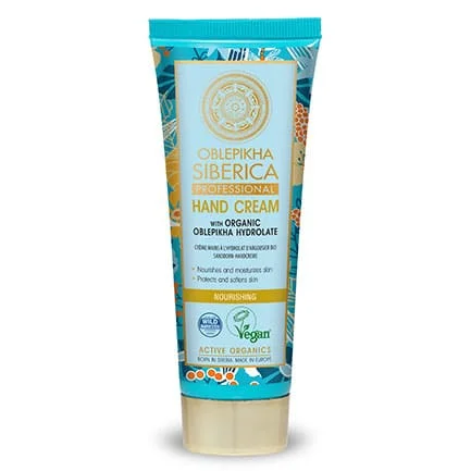 Crema de manos de Oblepikha
