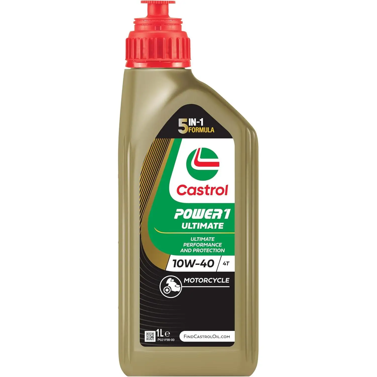 Castrol POWER1 Racing 4T 10W-40 Aceite de Moto 1L