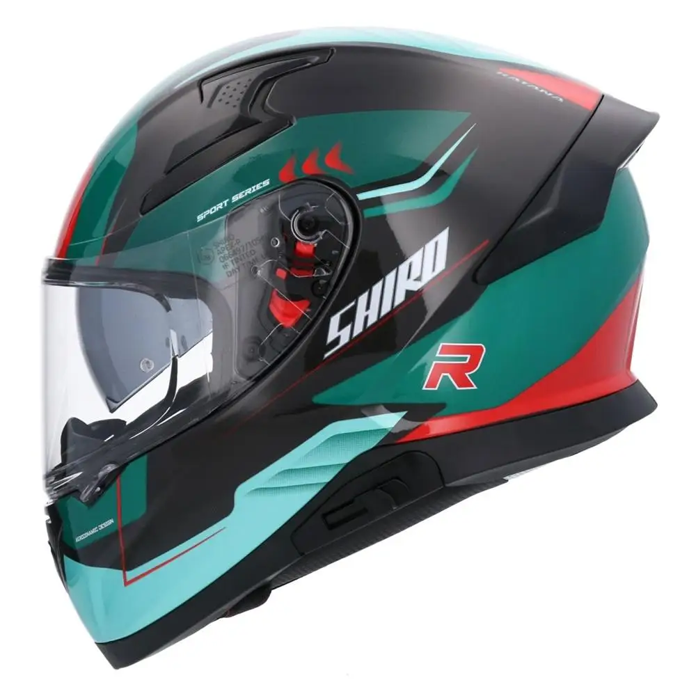 SHIRO HELMETS Casco Integral KATANA ORBE Verde