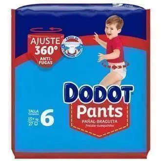 DODOT PANTS TALLA 6, +15KG