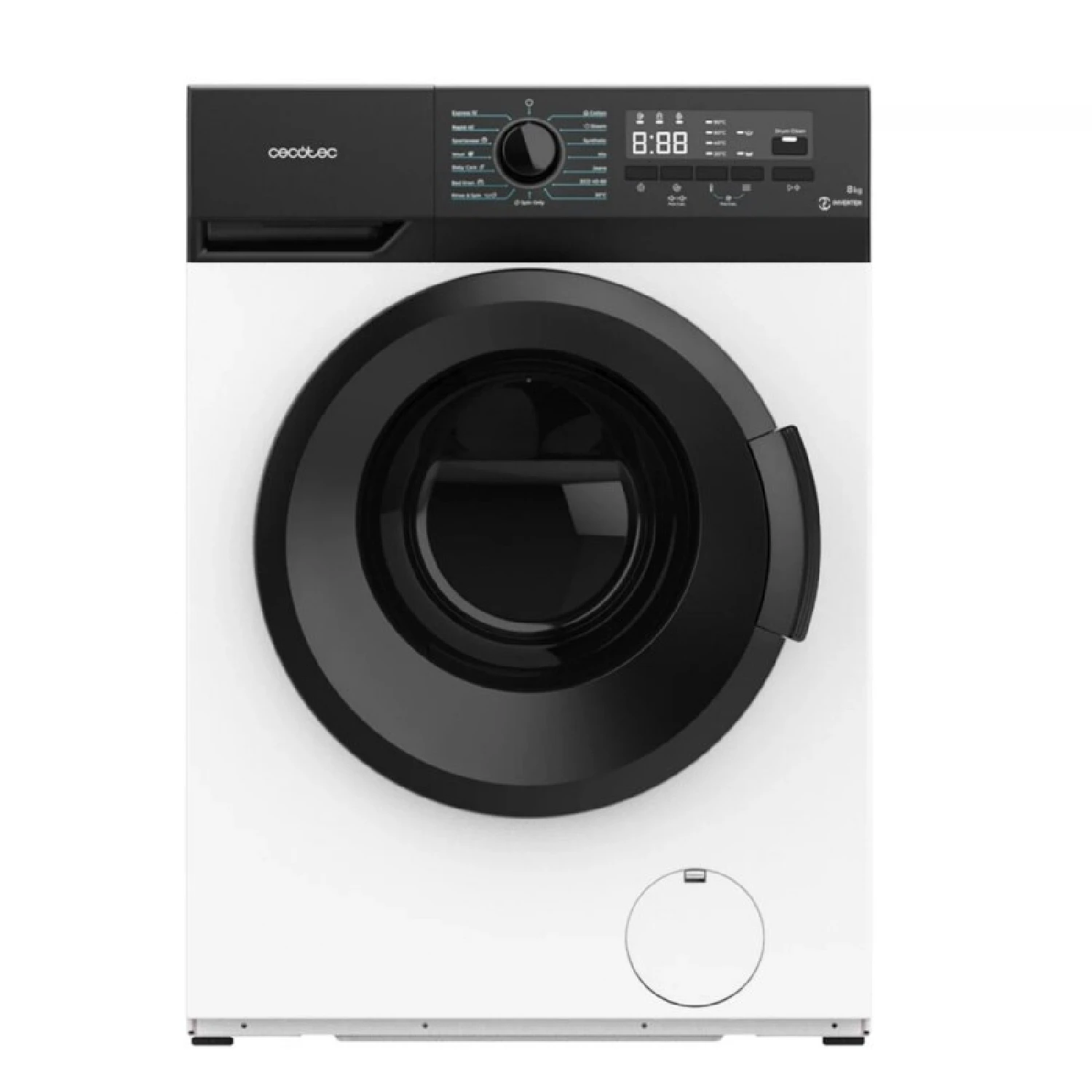Cecotec Blanco Lavadora De Carga Frontal Bolero Dresscode 8300 8Kg/1400Rpm A - Imagen 3