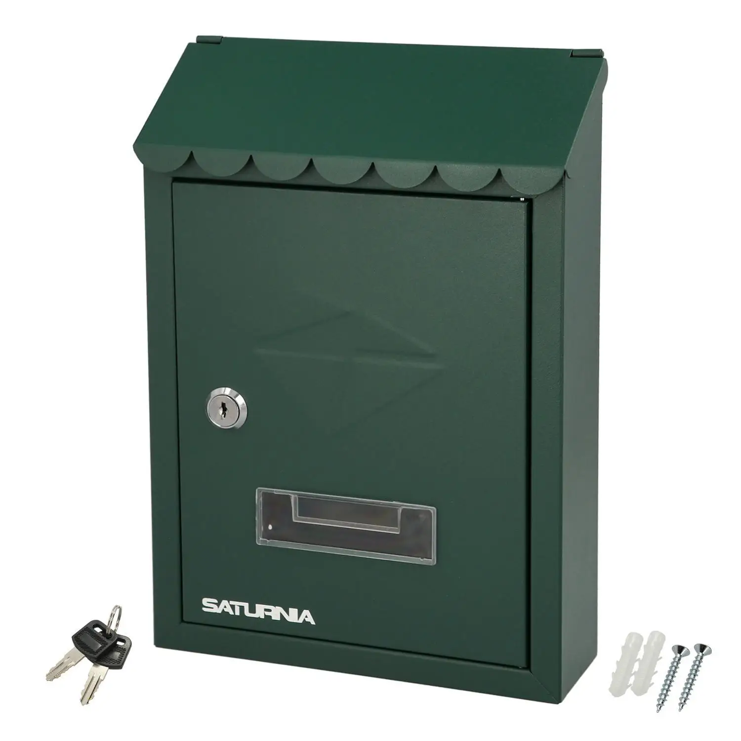 205x300x70mm outdoor green mailbox