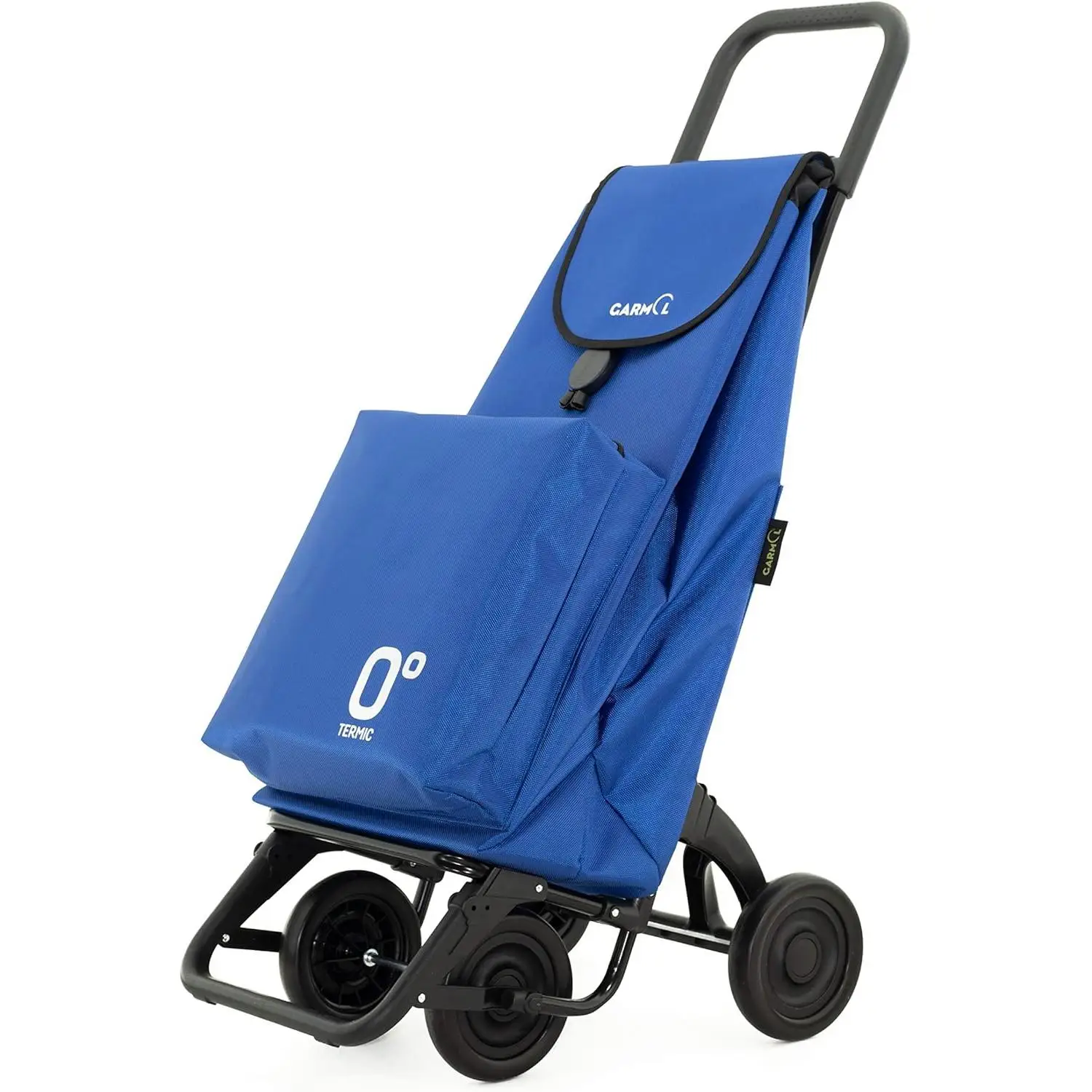 C.A | Carrito de la Compra Plegable 🛒 | 66L | Con Bolsa Térmica | Ideal para Alimentos Fríos y Frescos