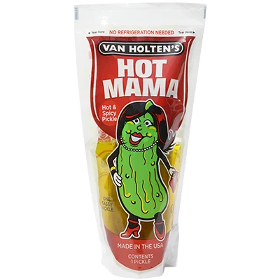 Van Holtens Hot Mama Pickle - Pepinillo Gigante Picante