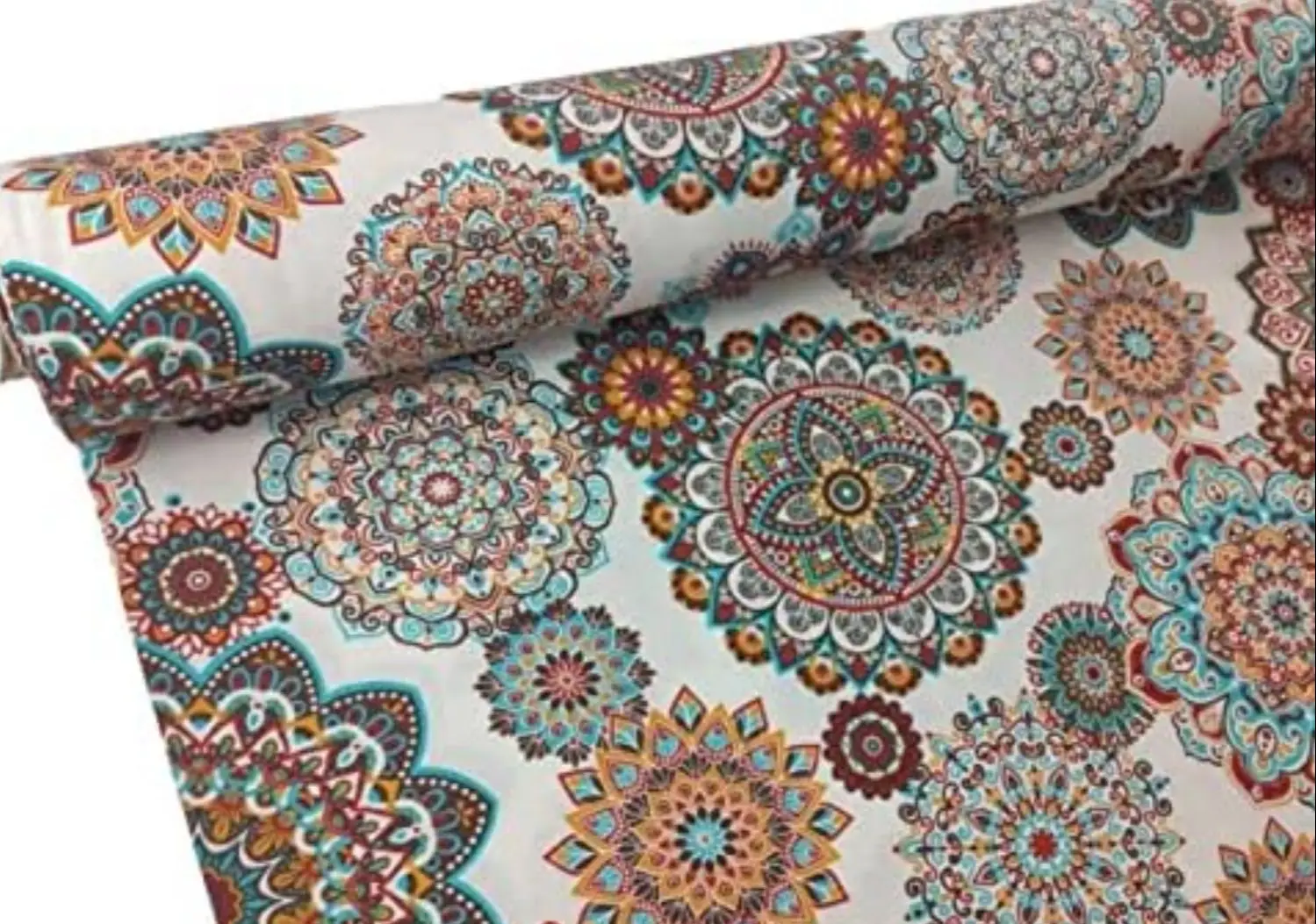 Fabrics per meter-canvas per meter-upholstery fabric (0,50x2,80 meters, Namaste orange)-GADETEX