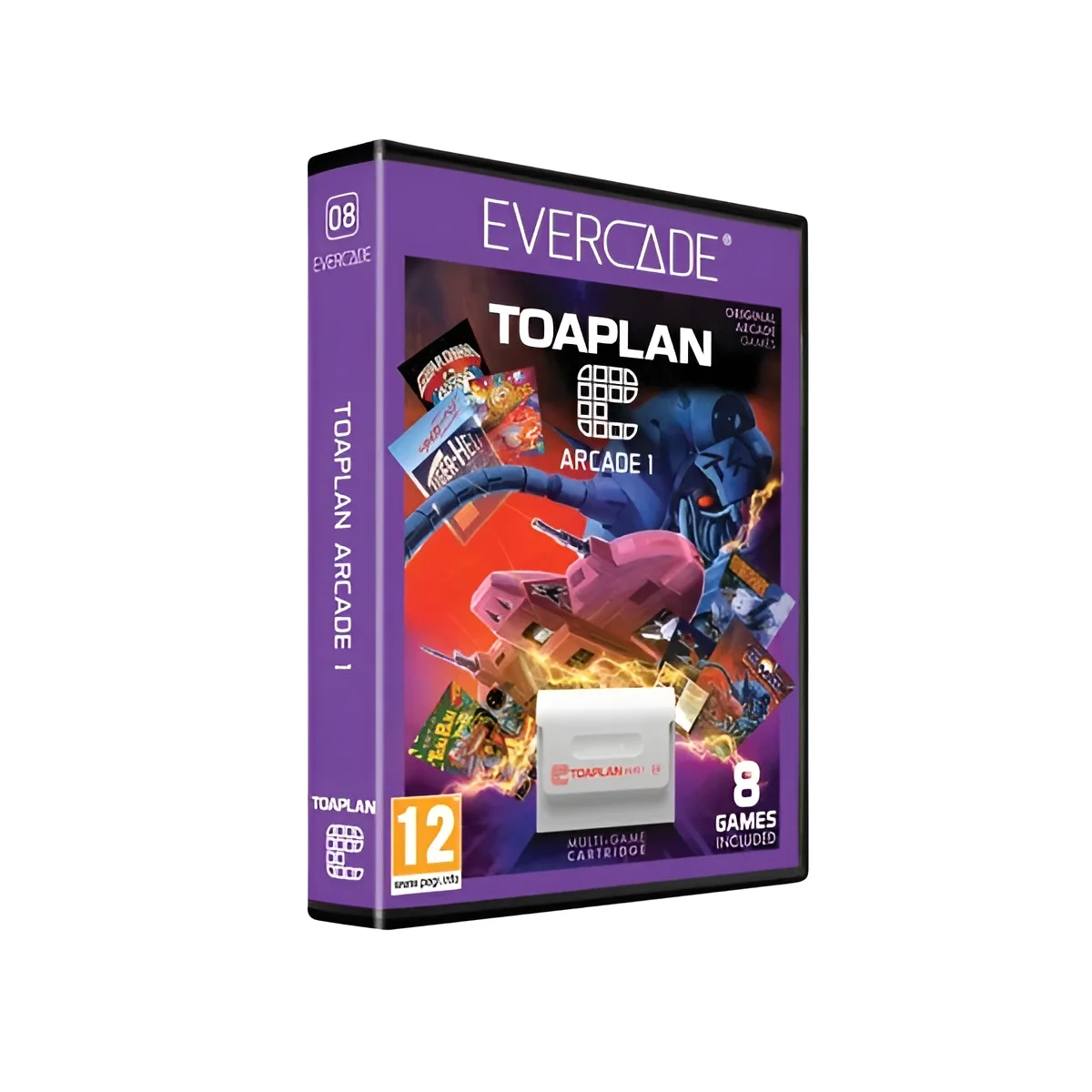 Cartucho Evercade TOAPLAN Arcade 1 - Nuevo precintado - PAL España
