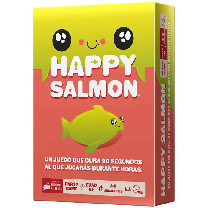 Asmodee Happy Salmon Juego De Mesa - Imagen 4
