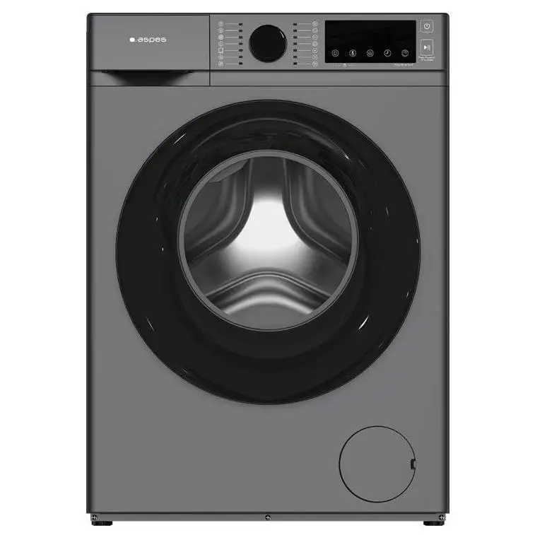 Aspes - Lavadora de carga frontal AL10401AIDVX de 10 kg, clase energética A y centrifugado a 1400 rpm con motor Inverter para uso doméstico eficiente y duradero