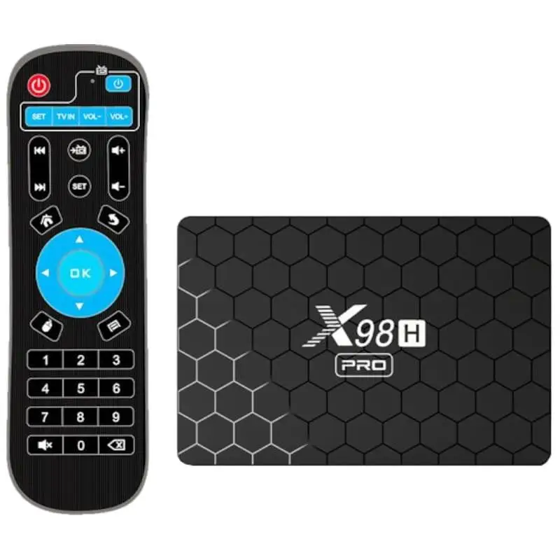 X98h pro h618/4gb/32gb/wifi 6/ android 12 - android tv