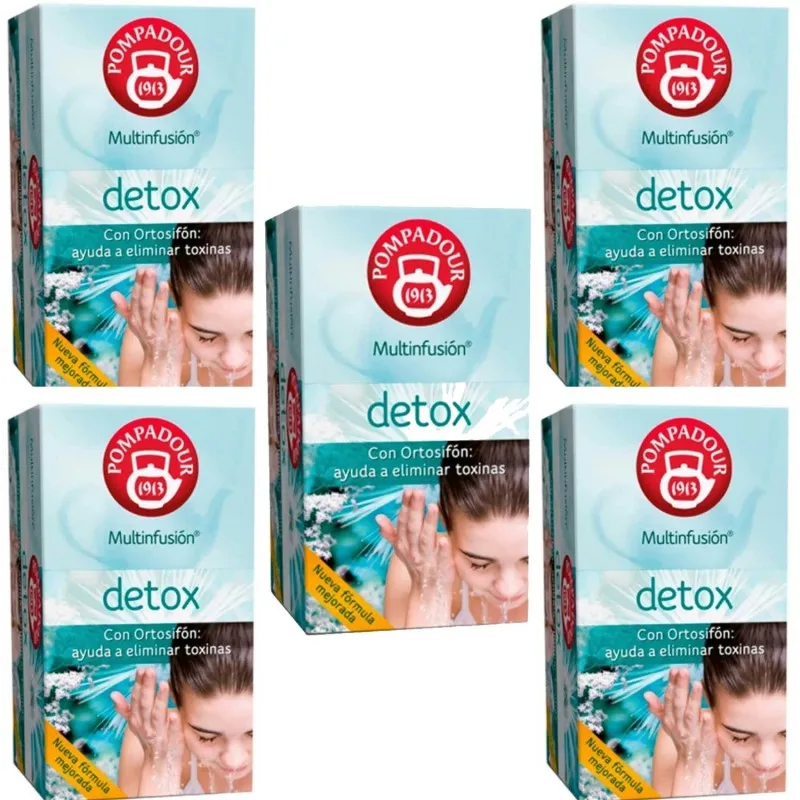 5 cajas de  Té Rojo Extra Puro Hornimans, 20 unidades 8410091069428