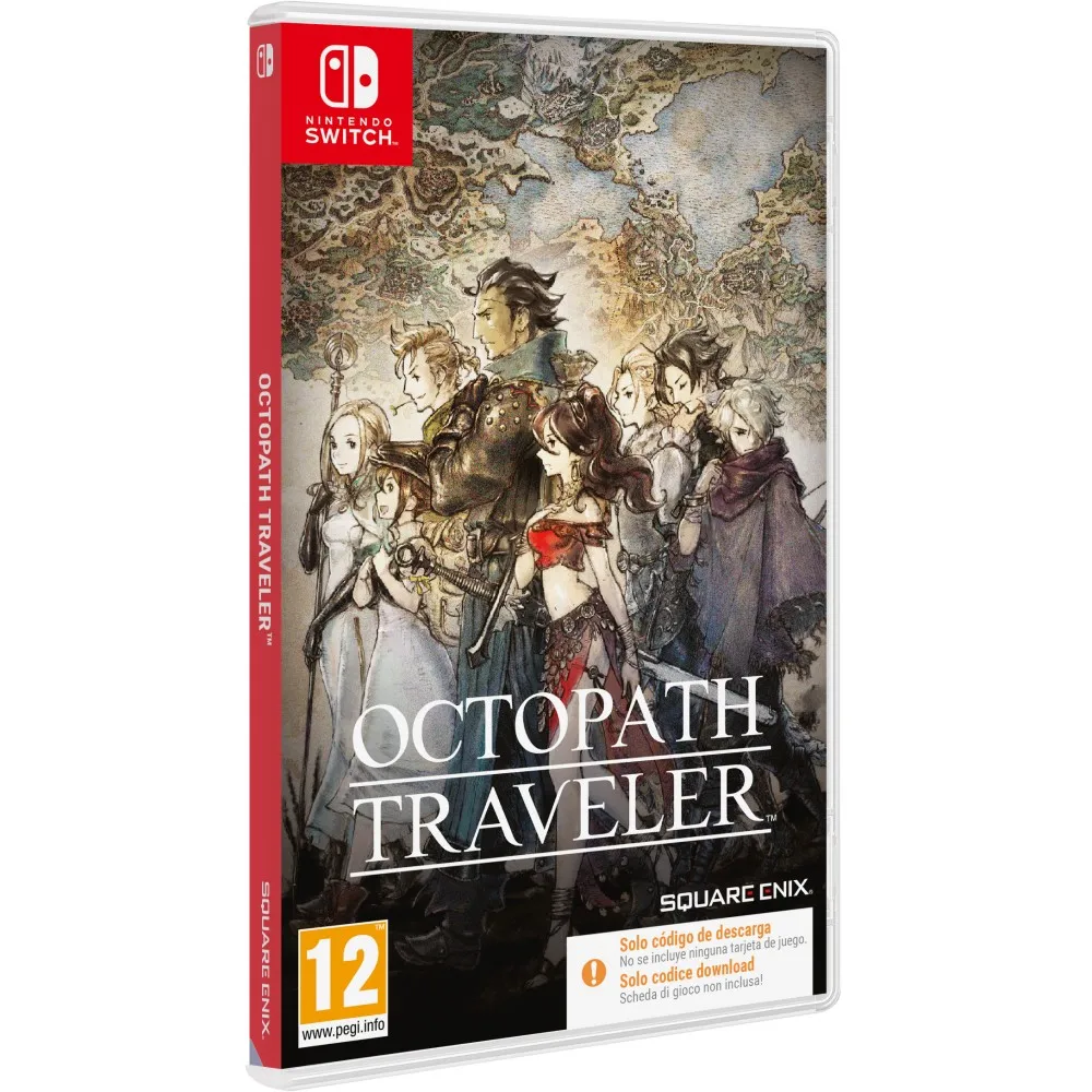 Descubre por qué el código de descarga digital de Octopath Traveler para Nintendo Switch es la mejor opción para los jugadores