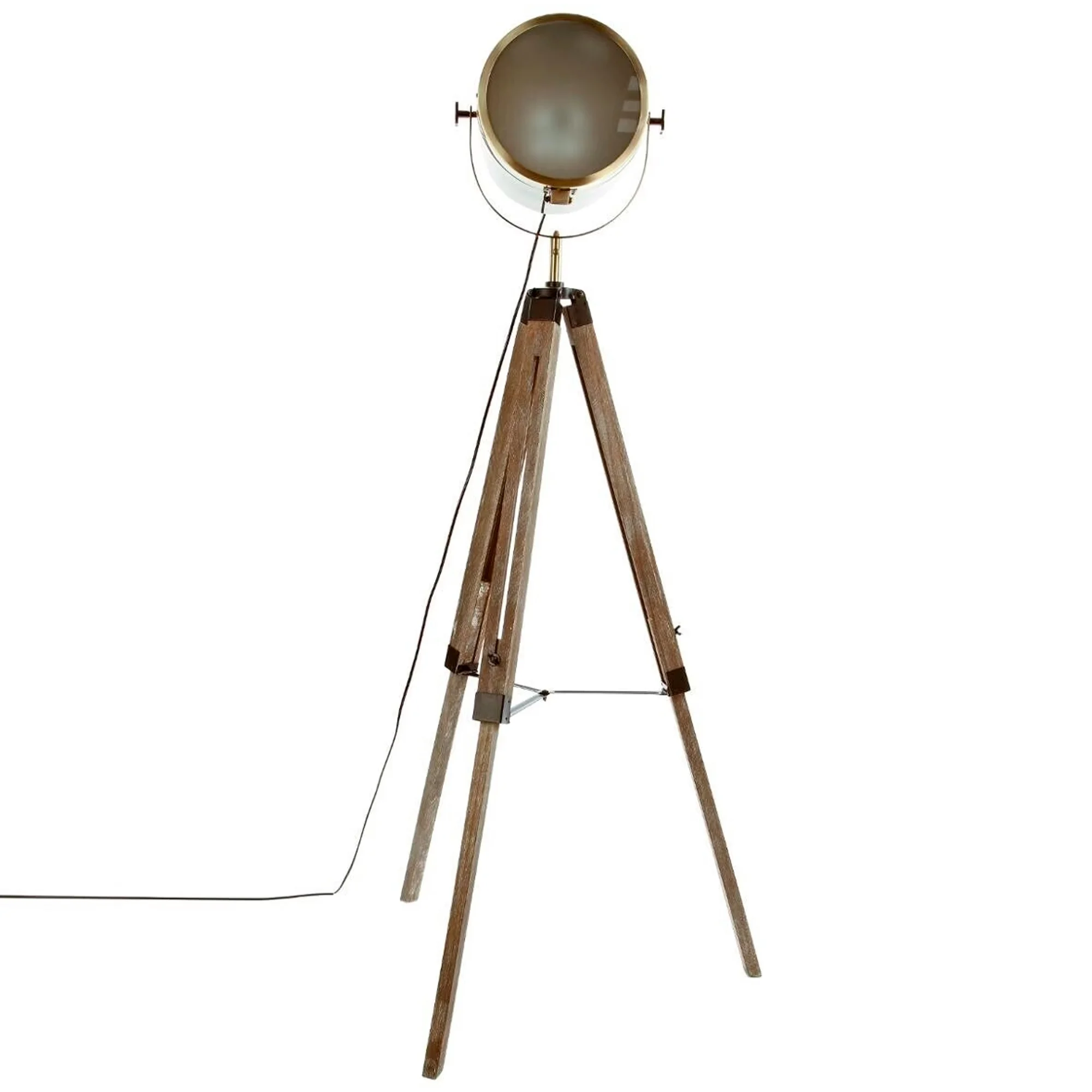 Lámpara de Pie Atmosphera Ebor Bronce H152 - Vintage y Retro