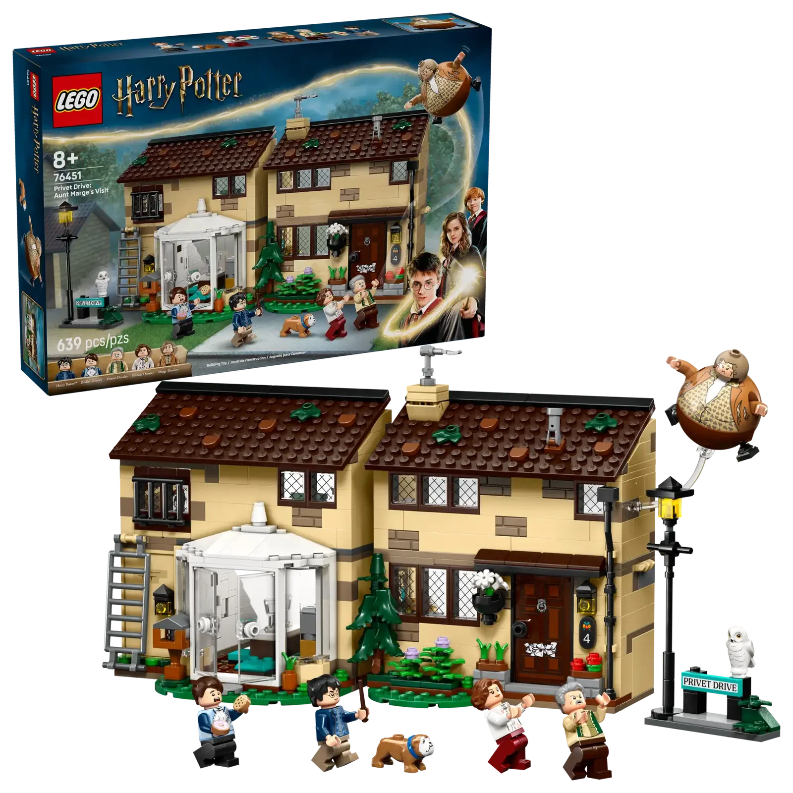 LEGO LEGO Harry Potter Privet Drive Casa Dursley Tía Marge (76451)