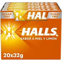 Caramelos Halls pack de 20 sticks variados