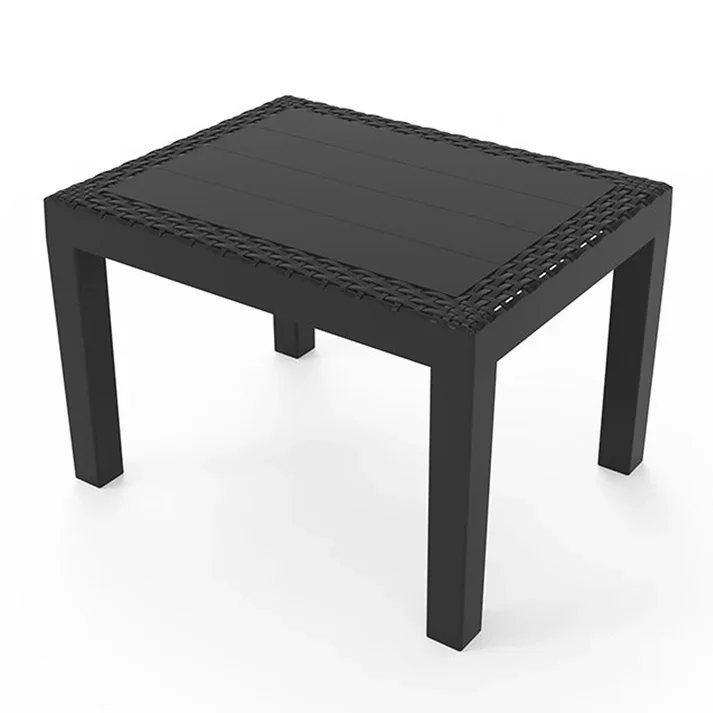 LILI HOME Mesa Auxiliar Jack 59 x 46 x 40 cm - Antracita Esta mesa auxiliar es perfecta para complementar cualquier área de tu hogar, ya sea en la sala de estar, el dormitorio, la oficina o el balcón. Su diseño moderno y compacto la convierte en una opció
