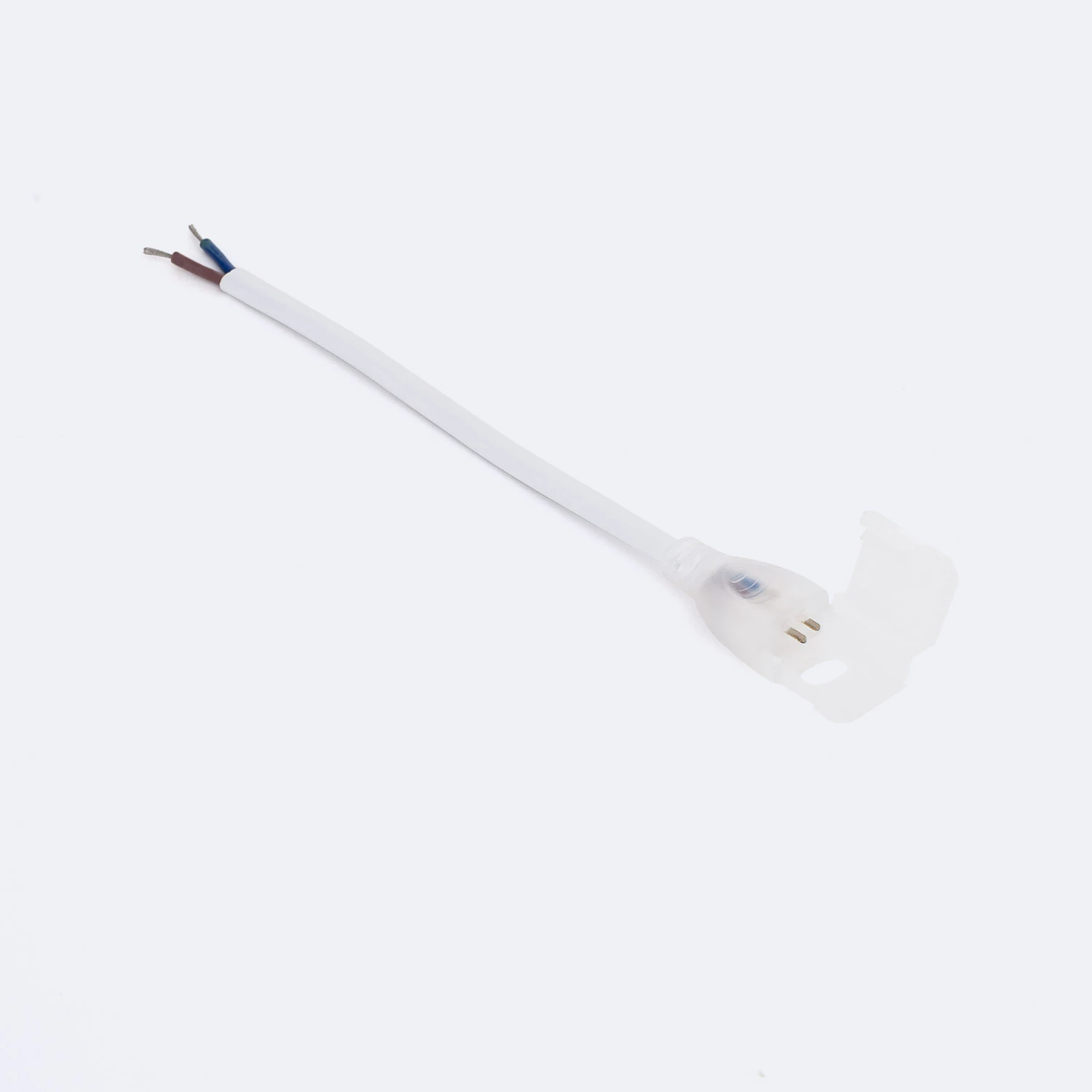 Ledkia Cable Conector para Tira Neón LED 24/48V DC 6x12 mm NFLEX6 12 mm