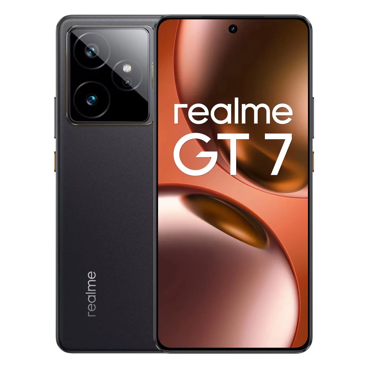 realme GT 7 5G 12GB RAM+256GB/512GB ROM AI Smartphone , procesador MediaTek dimensiony 9400e (4 nm), 7000mah Titan battery, Sony imx906 50MP + imx615 32MP Camera, 120W Ultra Fast Charging, Android 15