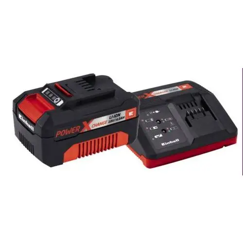 Kit cargador EINHELL Power-X  18v + bateria 4ah 4512042